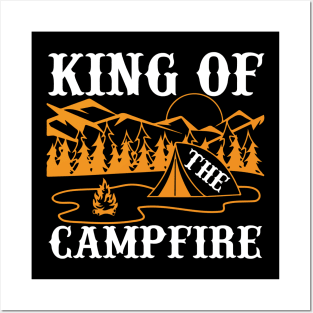 King Of The Campfire T Shirt For Women Men Posters and Art